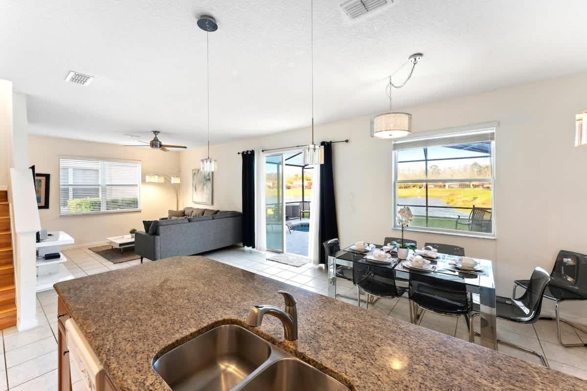 4Br Townhome With Lake View - Bl481 Киссимми Экстерьер фото